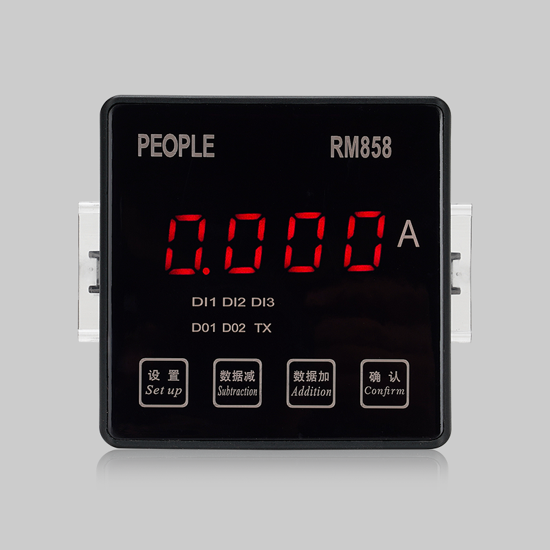 人民电器RM858AI/AV/DI/DV-□系列单相数显电流、电压表 