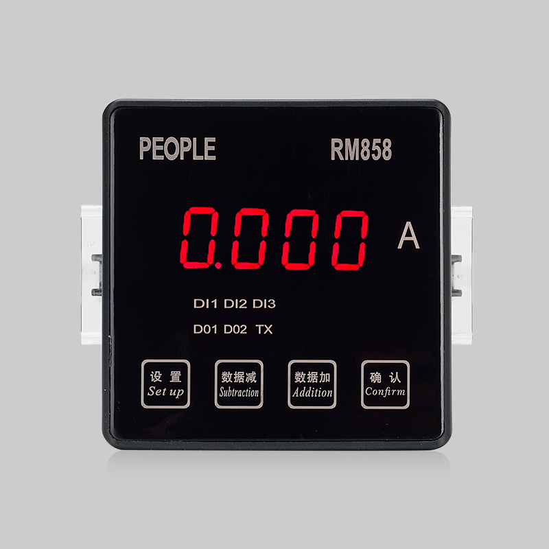 人民电器RM858AI/AV/DI/DV-□系列单相数显电流、电压表 
